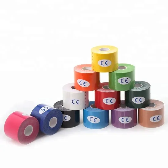 5cm Cotton Athletic Kinesiology Tape Strong Medical Adhesive Sport Tape for Muscle Protection Fitness