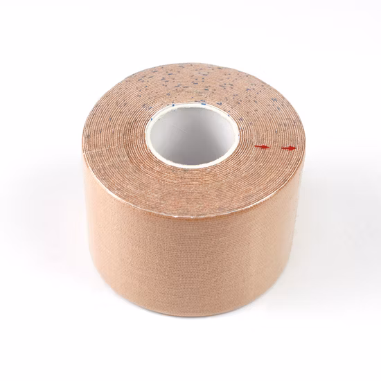 Brown Color Cotton Elastic Kinesiology Therapy Kinesio Tape (K
