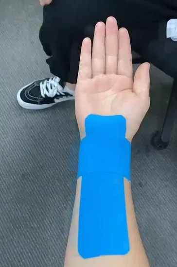 5cmx5m Cotton Exercise Tape Exercise Tape Precut Kinesiology Tape Muscle Therapy Tape Body Tape 