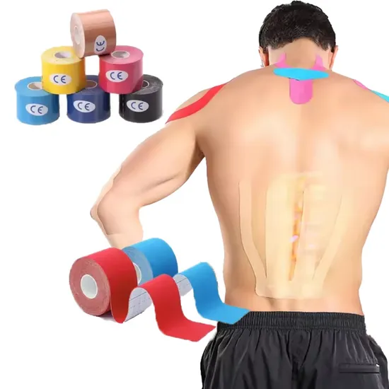 High Quality Kinesio Custom Cotton Fabric Waterproof Boob Breast Lift Kinesiology Tape 