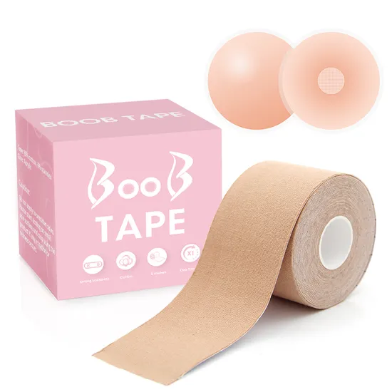 Manufacturer Plus Size Adhesive Breast Lift Tape Waterproof Boob Tape for Women 