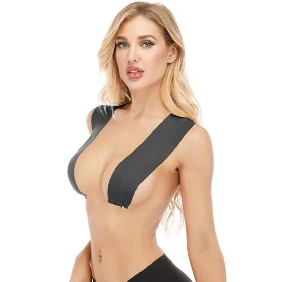 High Quality Women Sweatproof Elastic Breathable Athletic Breast Lift Invisible Transparent Boob Cover Tape with Box Sided Tape 