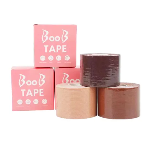 Factory Women Boob Tape Body Bra Tape Breast Lift Tape with Nipple Cover 