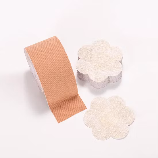 Hot Sale 5cm Adhesive Breast Lifting Bra Invisible Body Pasties Nipple Cover Box Lift up Boob Tape for a