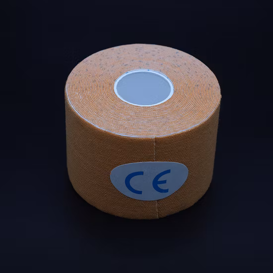 Medical Cotton Elastic Kinesiology Physio Therapy Muscle Kinesio Sports Tape with CE Approved