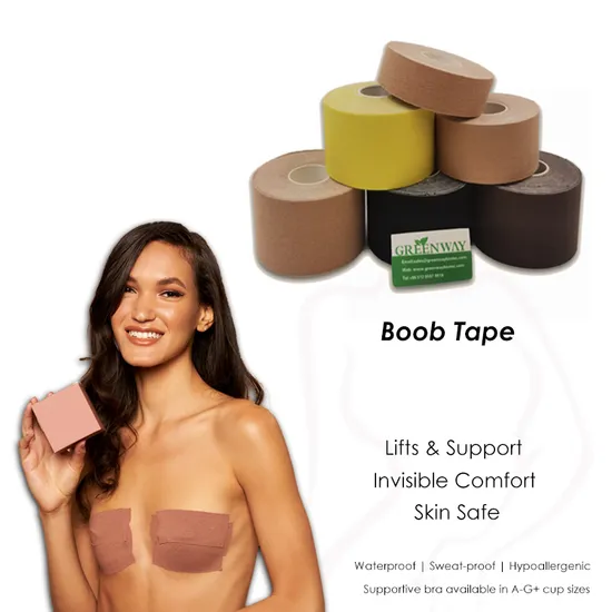 Bulk Supply Hot Sale Women Body Tape Breast Uplift Boob Tape 