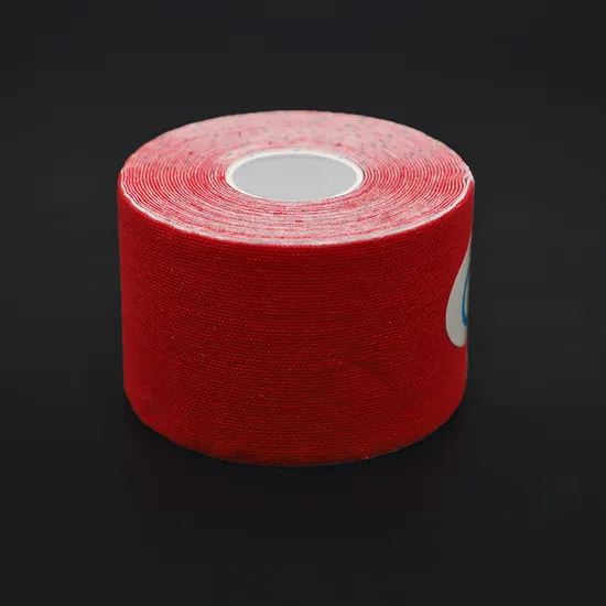 Bandage Fixation Colorful Adhesive Cohesive Athletic Body Medical Products Kinesiology Tape with Various Colors and Sizes 