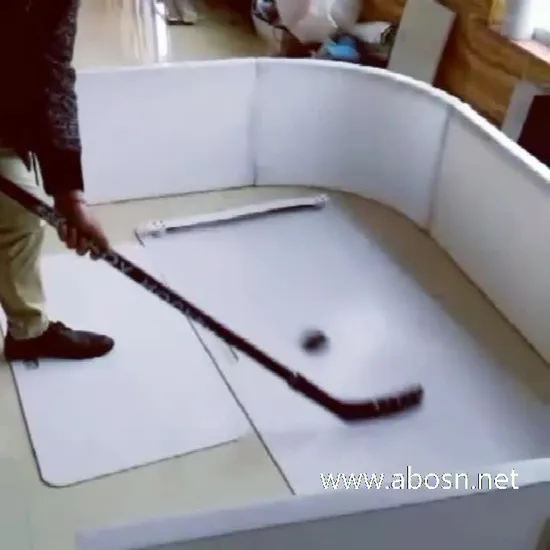 1500*750*5mm HDPE Material Hockey Practice Plastic Shooting Pad 